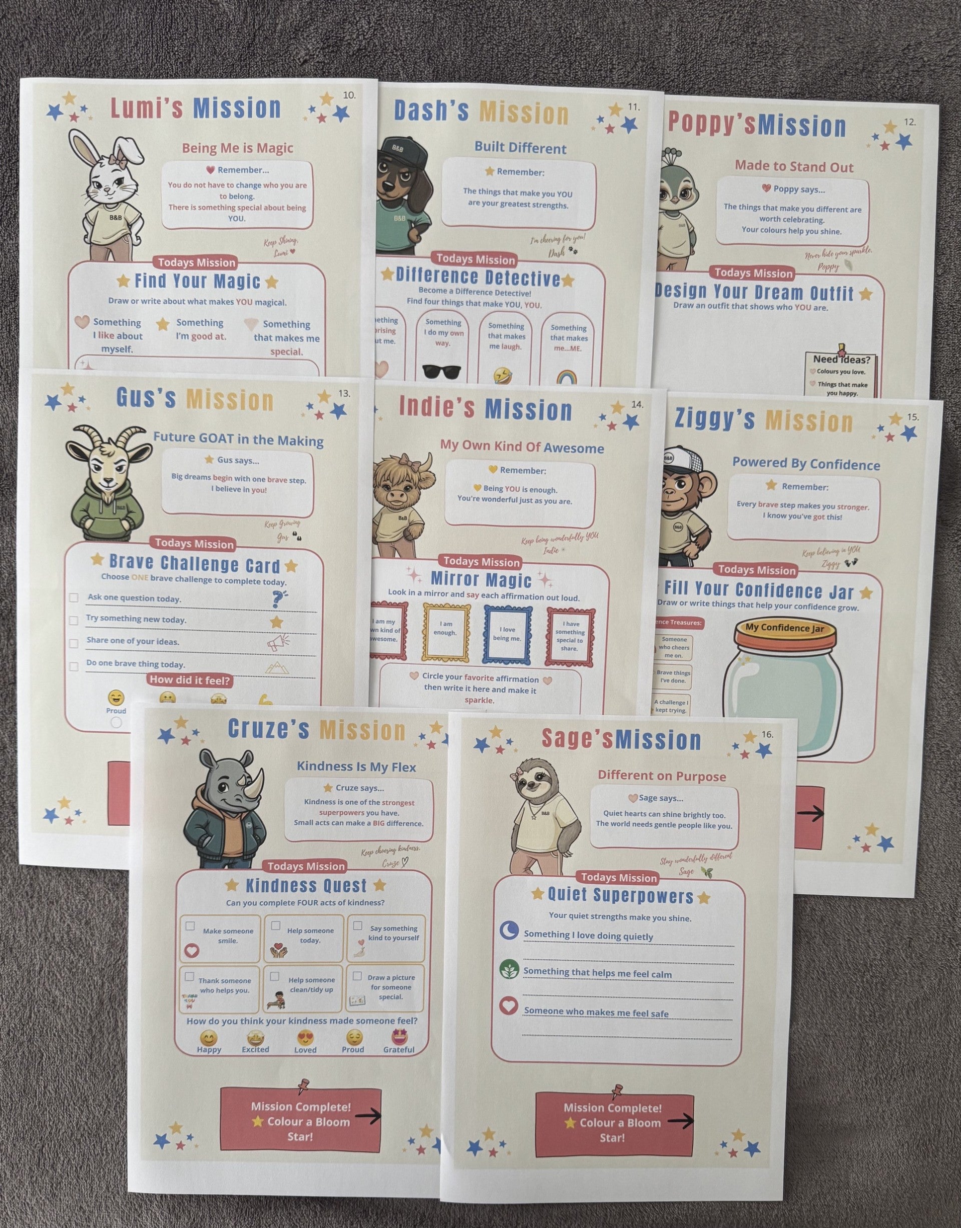 Brave to Be Me – Printable Confidence Kit
