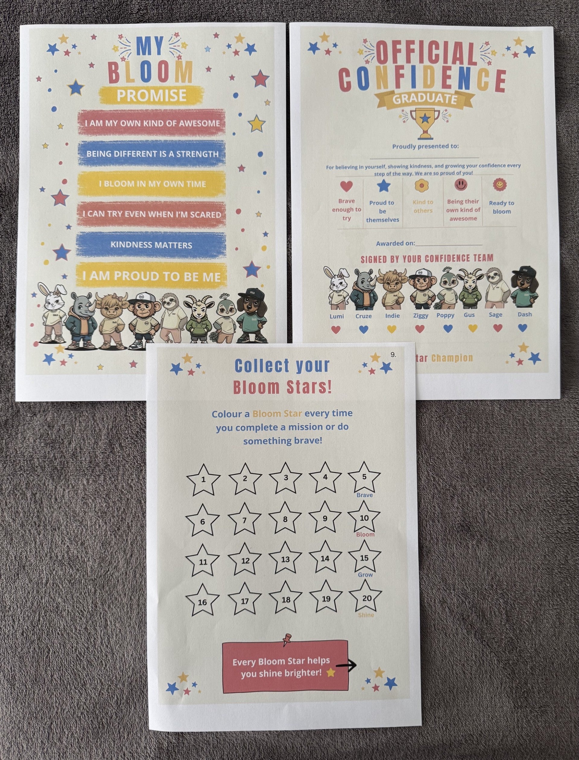Brave to Be Me – Printable Confidence Kit