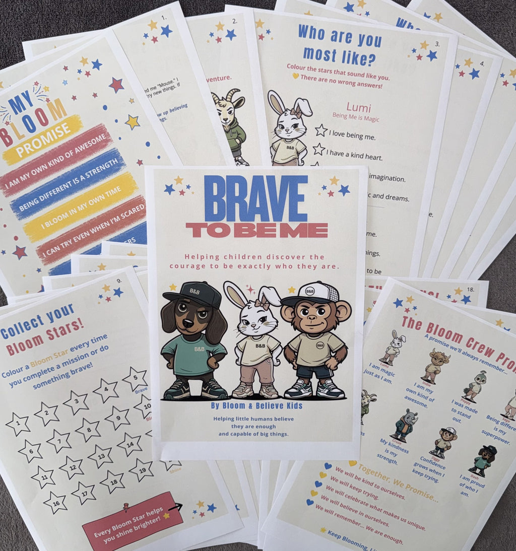 Brave to Be Me – Printable Confidence Kit