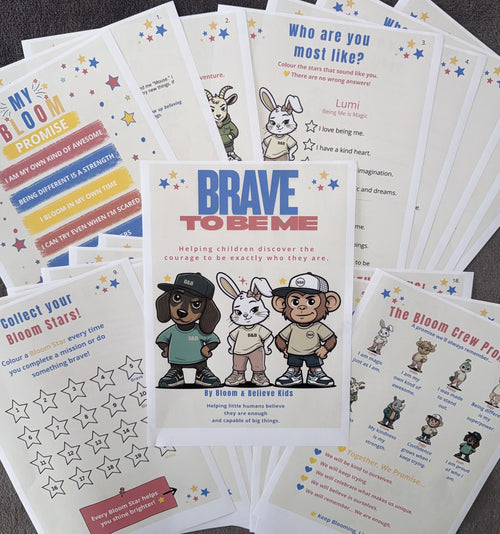 Brave to Be Me – Printable Confidence Kit