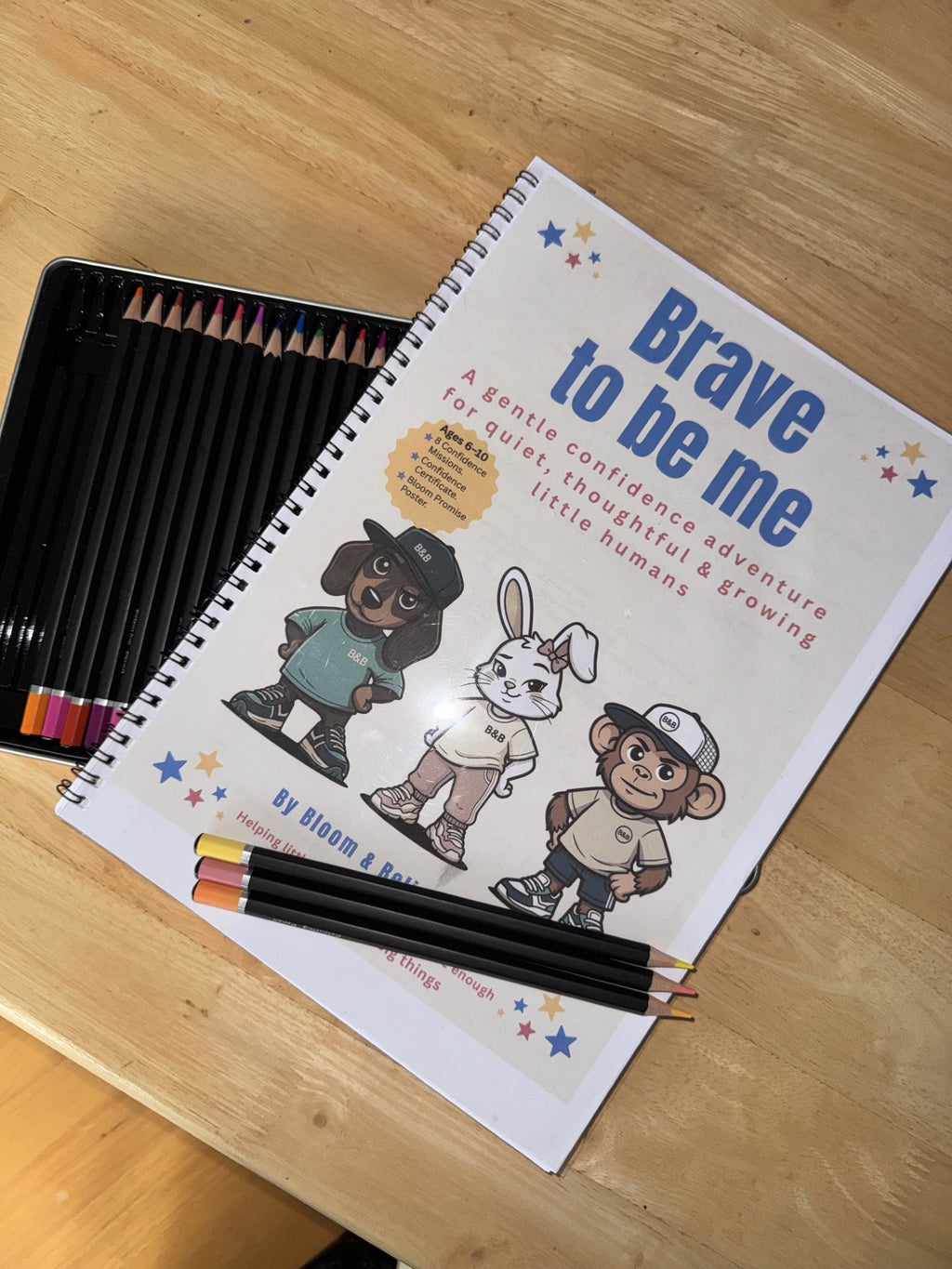 Brave to Be Me – Printable Confidence Kit